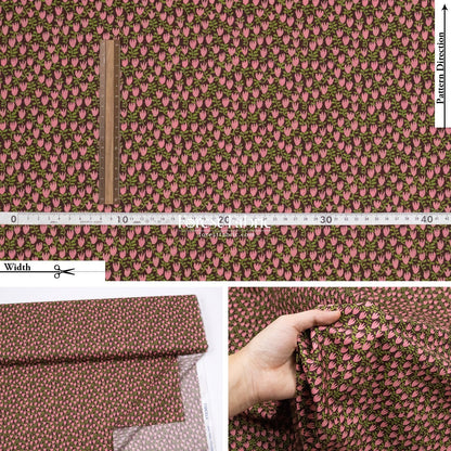 Liberty of London (Cotton Tana Lawn Fabric) - Paper Tulips - FO:REST Fabric 布恩堂Liberty fabrictana lawnjapanese fabricykk zipper