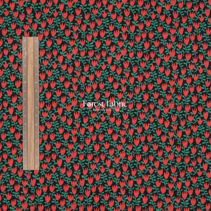 Liberty of London (Cotton Tana Lawn Fabric) - Paper Tulips - FO:REST Fabric 布恩堂Liberty fabrictana lawnjapanese fabricykk zipper
