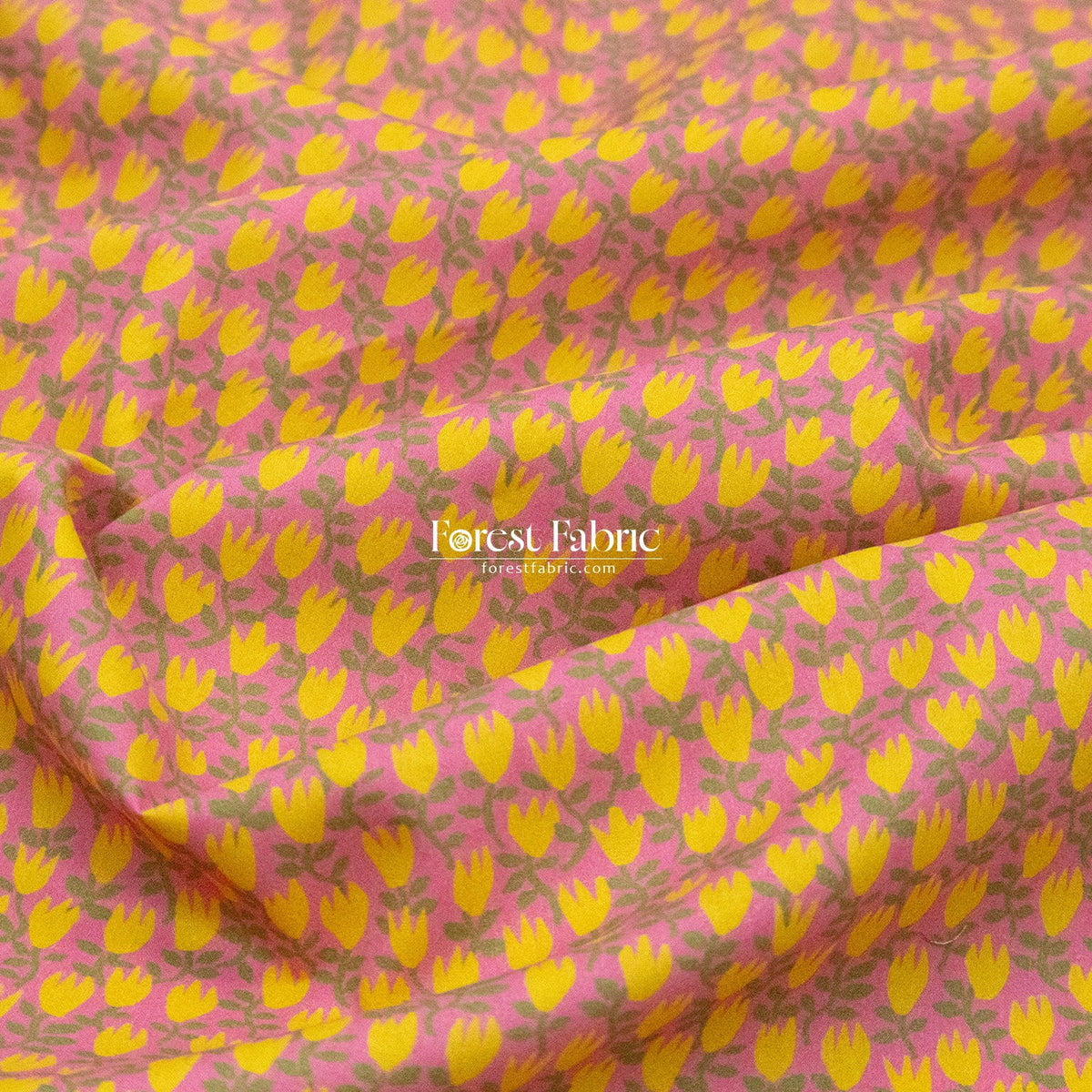 Liberty of London (Cotton Tana Lawn Fabric) - Paper Tulips - FO:REST Fabric 布恩堂Liberty fabrictana lawnjapanese fabricykk zipper