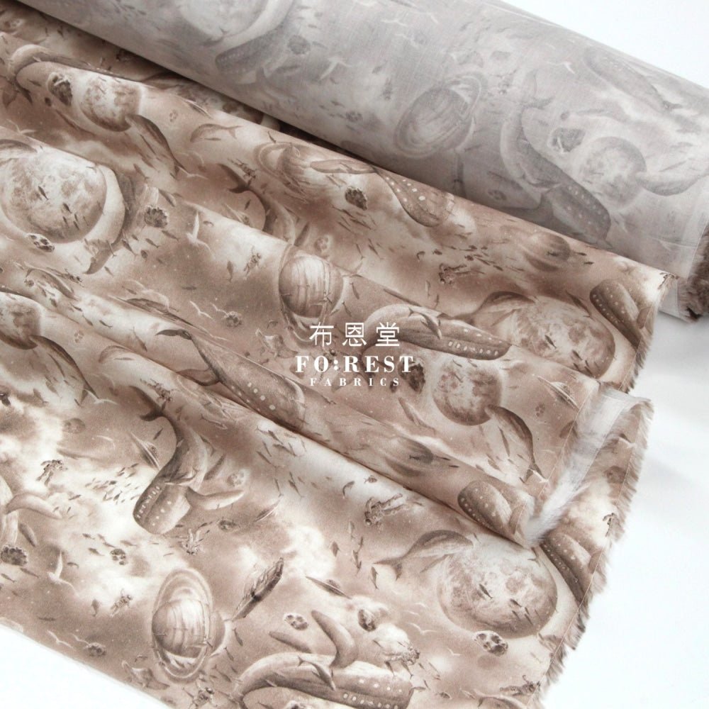 Liberty of London (Cotton Tana Lawn Fabric) - PARADISE LANDS Xander - FO:REST Fabric 布恩堂Liberty fabrictana lawnjapanese fabricykk zipper