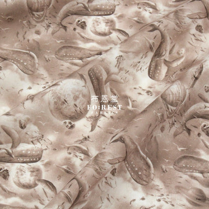 Liberty of London (Cotton Tana Lawn Fabric) - PARADISE LANDS Xander - FO:REST Fabric 布恩堂Liberty fabrictana lawnjapanese fabricykk zipper
