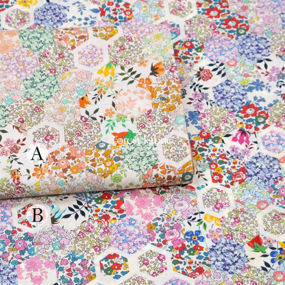 Liberty of London (Cotton Tana Lawn Fabric) - Patchwork Stoeies - FO:REST Fabric 布恩堂Liberty fabrictana lawnjapanese fabricykk zipper