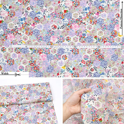 Liberty of London (Cotton Tana Lawn Fabric) - Patchwork Stoeies - FO:REST Fabric 布恩堂Liberty fabrictana lawnjapanese fabricykk zipper