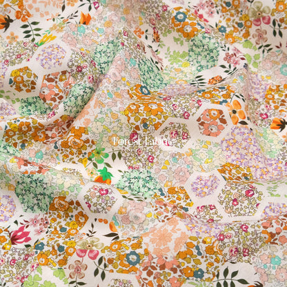 Liberty of London (Cotton Tana Lawn Fabric) - Patchwork Stoeies - FO:REST Fabric 布恩堂Liberty fabrictana lawnjapanese fabricykk zipper