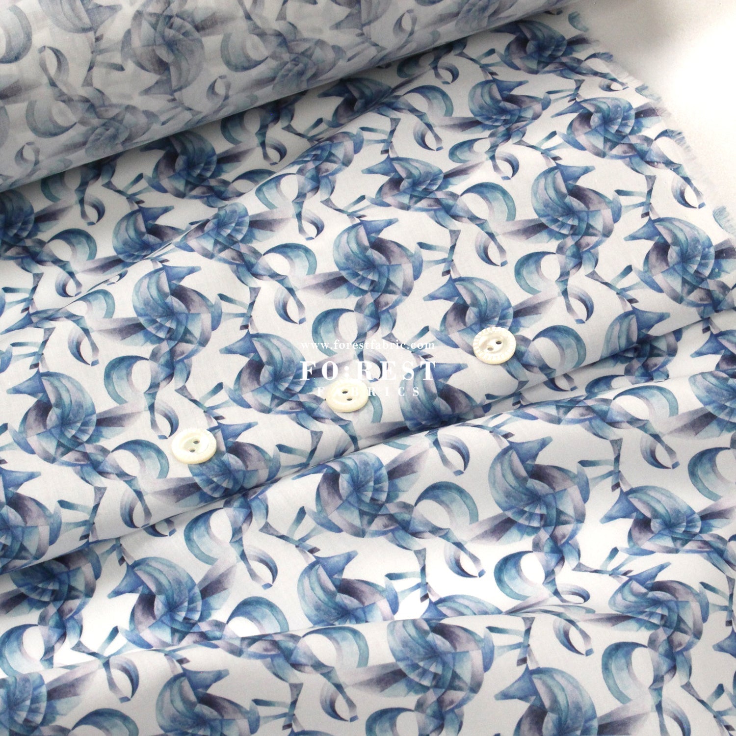 Liberty of London (Cotton Tana Lawn Fabric) - Pegasus - FO:REST Fabric 布恩堂Liberty fabrictana lawnjapanese fabricykk zipper