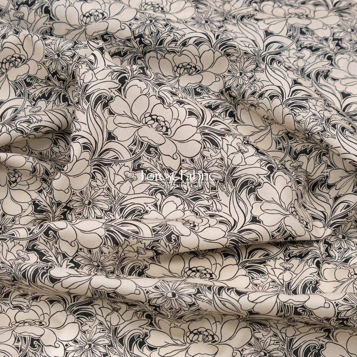 Liberty of London (Cotton Tana Lawn Fabric) - Penelope's Dance - FO:REST Fabric 布恩堂Liberty fabrictana lawnjapanese fabricykk zipper