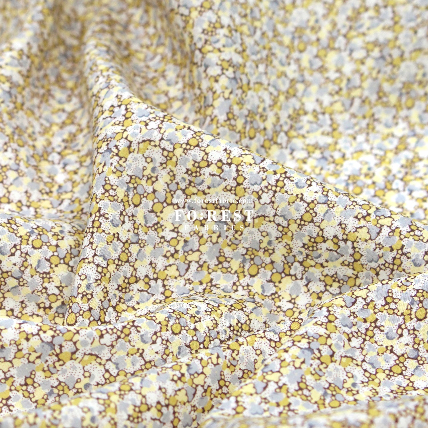 Liberty of London (Cotton Tana Lawn Fabric) - Pepper V - FO:REST Fabric 布恩堂Liberty fabrictana lawnjapanese fabricykk zipper