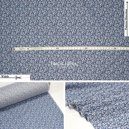 Liberty of London (Cotton Tana Lawn Fabric) - Pepper V - FO:REST Fabric 布恩堂Liberty fabrictana lawnjapanese fabricykk zipper
