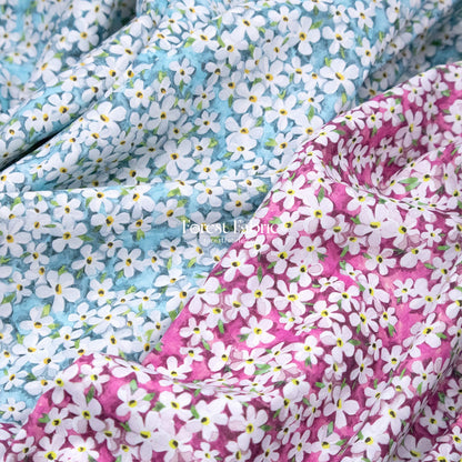 Liberty of London (Cotton Tana Lawn Fabric) - Petal Wish - FO:REST Fabric 布恩堂Liberty fabrictana lawnjapanese fabricykk zipper