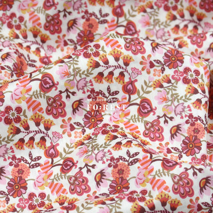Liberty of London (Cotton Tana Lawn Fabric) - Phoebe Amelia - FO:REST Fabric 布恩堂Liberty fabrictana lawnjapanese fabricykk zipper