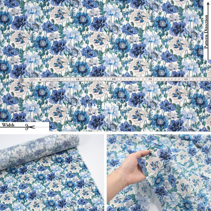 Liberty of London (Cotton Tana Lawn Fabric) - Poppy Amelie A - FO:REST Fabric 布恩堂Liberty fabrictana lawnjapanese fabricykk zipper
