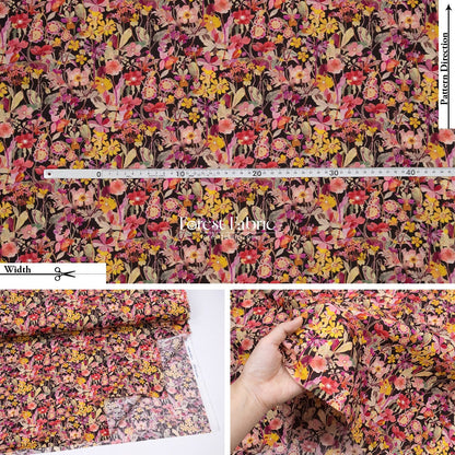 Liberty of London (Cotton Tana Lawn Fabric) - Proposal Meadow - FO:REST Fabric 布恩堂Liberty fabrictana lawnjapanese fabricykk zipper