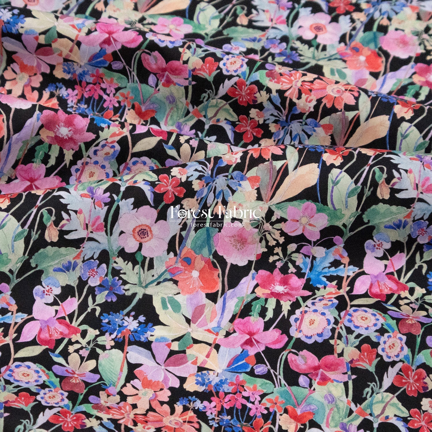Liberty of London (Cotton Tana Lawn Fabric) - Proposal Meadow - FO:REST Fabric 布恩堂Liberty fabrictana lawnjapanese fabricykk zipper
