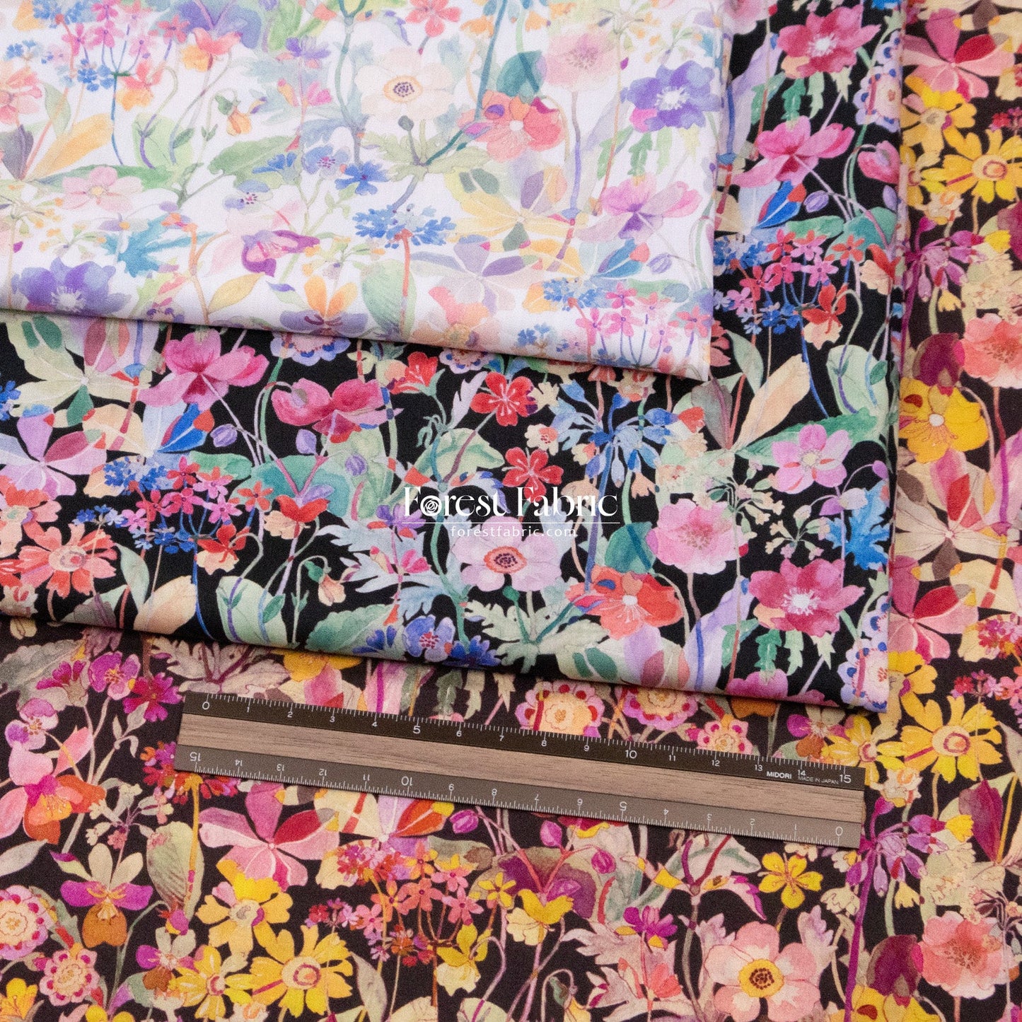 Liberty of London (Cotton Tana Lawn Fabric) - Proposal Meadow - FO:REST Fabric 布恩堂Liberty fabrictana lawnjapanese fabricykk zipper