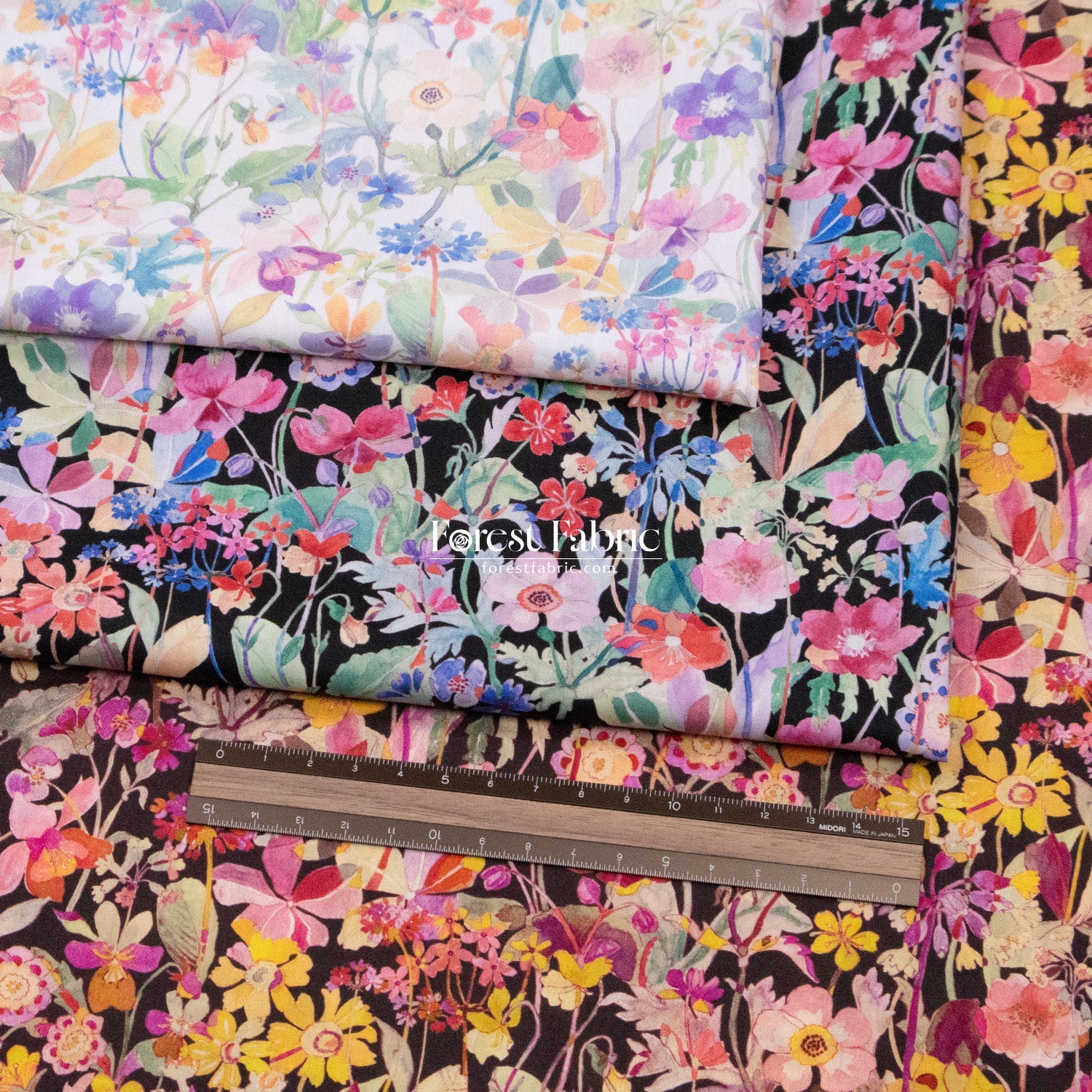 Liberty of London (Cotton Tana Lawn Fabric) - Proposal Meadow - FO:REST Fabric 布恩堂Liberty fabrictana lawnjapanese fabricykk zipper