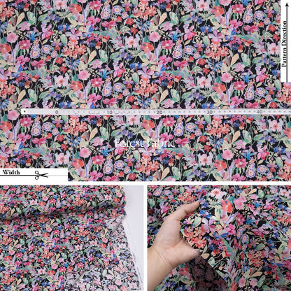 Liberty of London (Cotton Tana Lawn Fabric) - Proposal Meadow - FO:REST Fabric 布恩堂Liberty fabrictana lawnjapanese fabricykk zipper