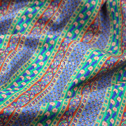Liberty of London (Cotton Tana Lawn Fabric) - Prospect Stripe - FO:REST Fabric 布恩堂Liberty fabrictana lawnjapanese fabricykk zipper