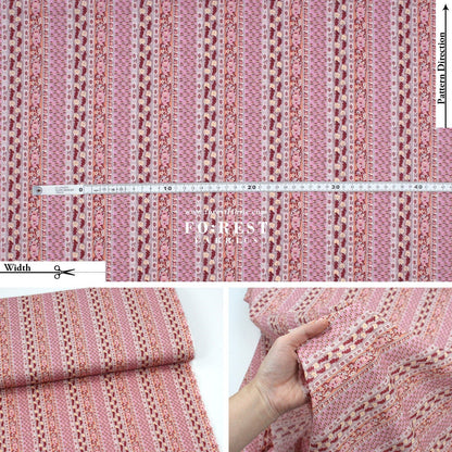 Liberty of London (Cotton Tana Lawn Fabric) - Prospect Stripe - FO:REST Fabric 布恩堂Liberty fabrictana lawnjapanese fabricykk zipper