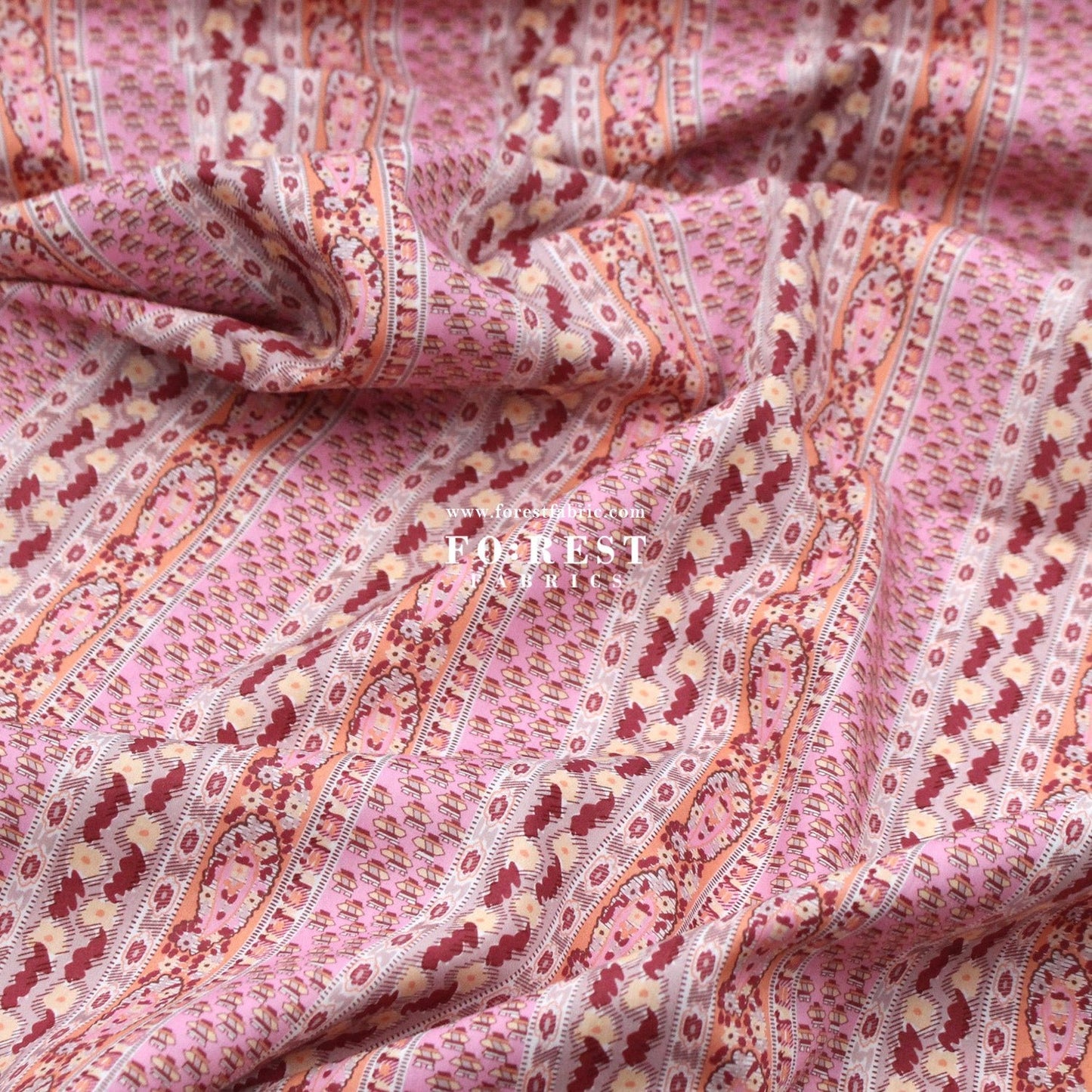 Liberty of London (Cotton Tana Lawn Fabric) - Prospect Stripe - FO:REST Fabric 布恩堂Liberty fabrictana lawnjapanese fabricykk zipper