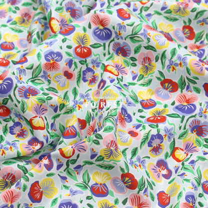 Liberty of London (Cotton Tana Lawn Fabric) - Pru Roskrow - FO:REST Fabric 布恩堂Liberty fabrictana lawnjapanese fabricykk zipper