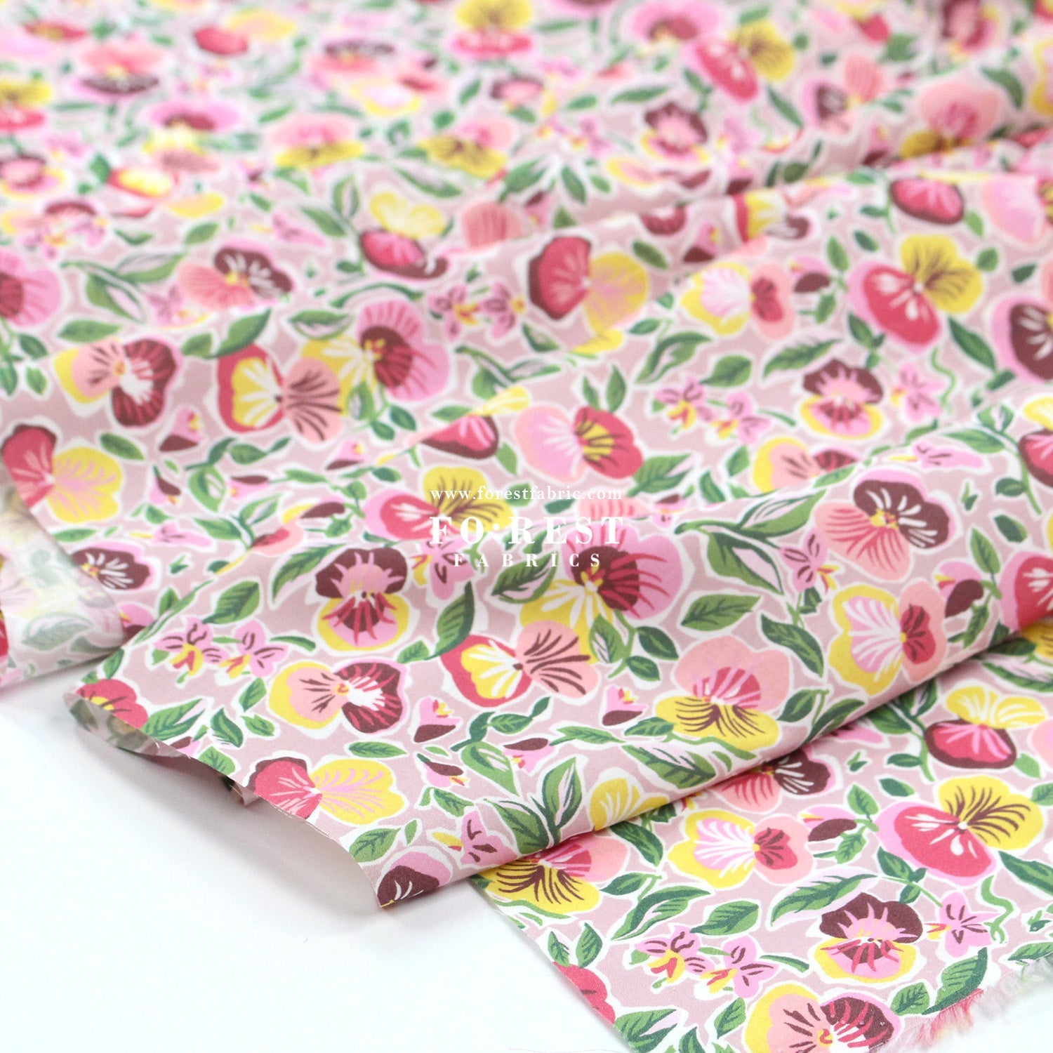 Liberty of London (Cotton Tana Lawn Fabric) - Pru Roskrow - FO:REST Fabric 布恩堂Liberty fabrictana lawnjapanese fabricykk zipper