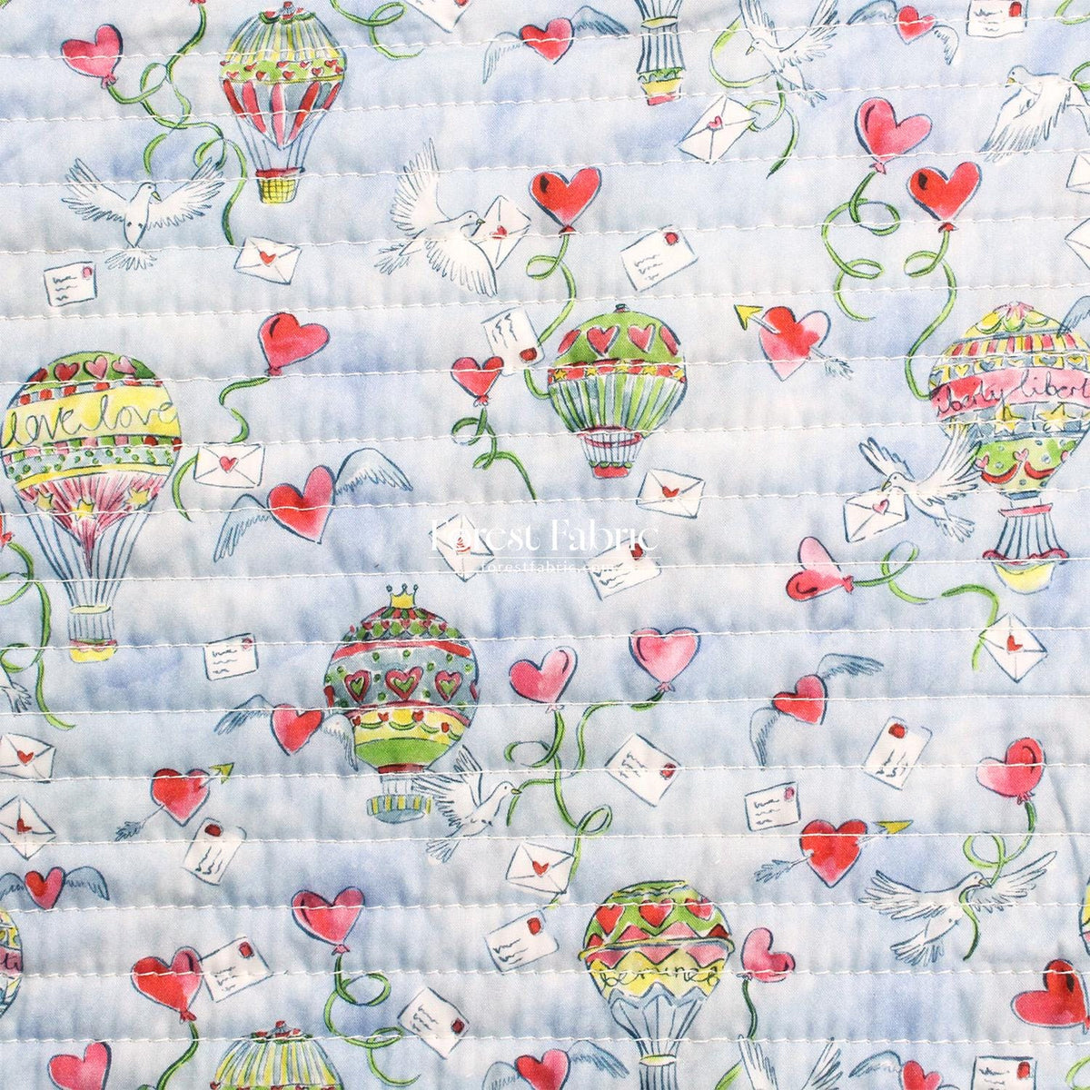 Liberty of London (Cotton Tana Lawn Fabric) - Quilted Bespoke - FO:REST Fabric 布恩堂Liberty fabric#tana lawn#japanese fabric#ykk zipper#