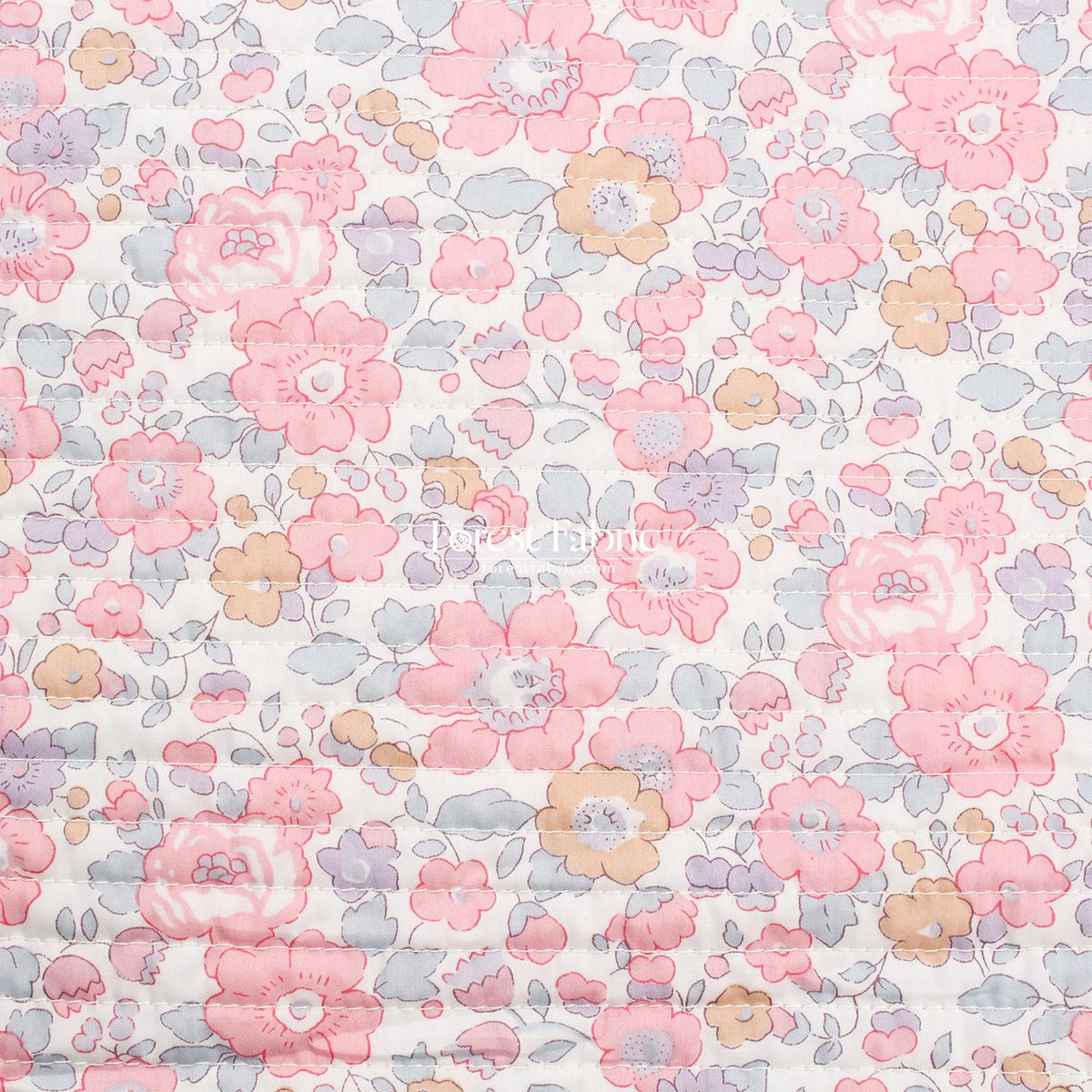 Liberty of London (Cotton Tana Lawn Fabric) - Quilted Bespoke - FO:REST Fabric 布恩堂Liberty fabric#tana lawn#japanese fabric#ykk zipper#