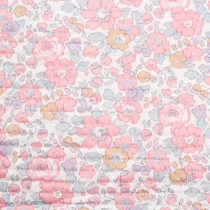 Liberty of London (Cotton Tana Lawn Fabric) - Quilted Bespoke - FO:REST Fabric 布恩堂Liberty fabric#tana lawn#japanese fabric#ykk zipper#
