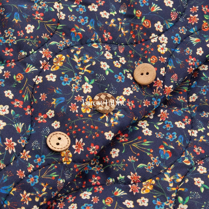 Liberty of London (Cotton Tana Lawn Fabric) - Quilted Donna leigh Bespoke - FO:REST Fabric 布恩堂Liberty fabric#tana lawn#japanese fabric#ykk zipper#