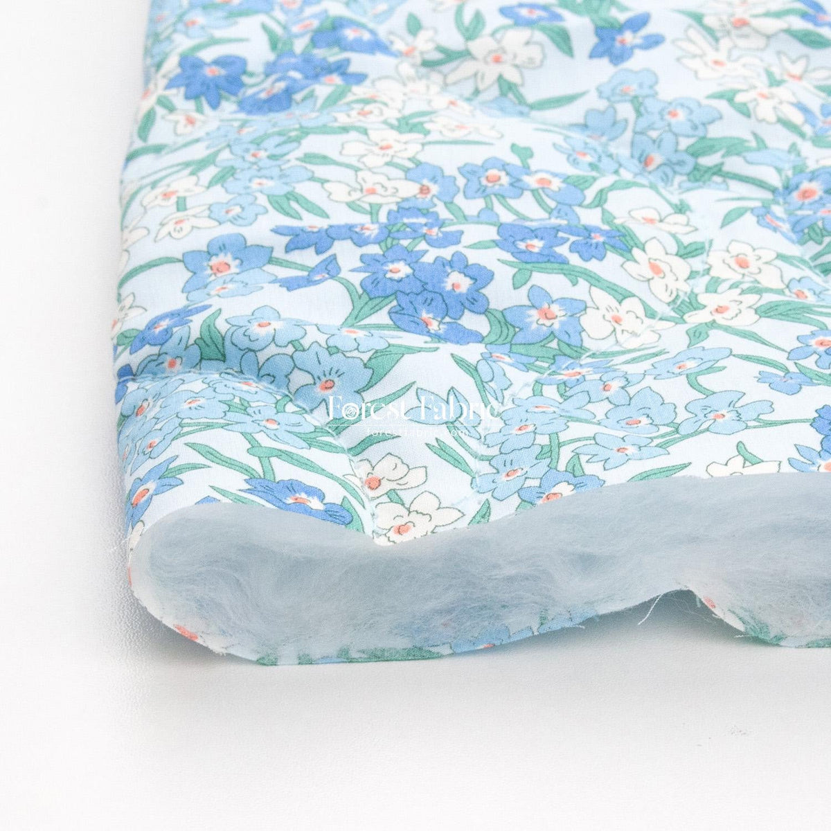 Liberty of London (Cotton Tana Lawn Fabric) - Quilted sea blossom Bespoke - FO:REST Fabric 布恩堂Liberty fabric#tana lawn#japanese fabric#ykk zipper#