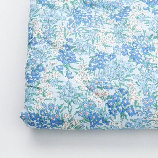 Liberty of London (Cotton Tana Lawn Fabric) - Quilted sea blossom Bespoke - FO:REST Fabric 布恩堂Liberty fabric#tana lawn#japanese fabric#ykk zipper#