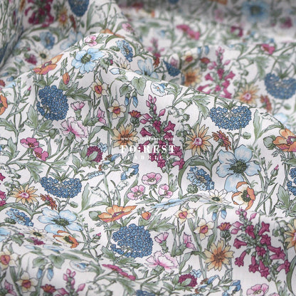 Liberty of London (Cotton Tana Lawn Fabric) - Rachel - FO:REST Fabric 布恩堂Liberty fabrictana lawnjapanese fabricykk zipper