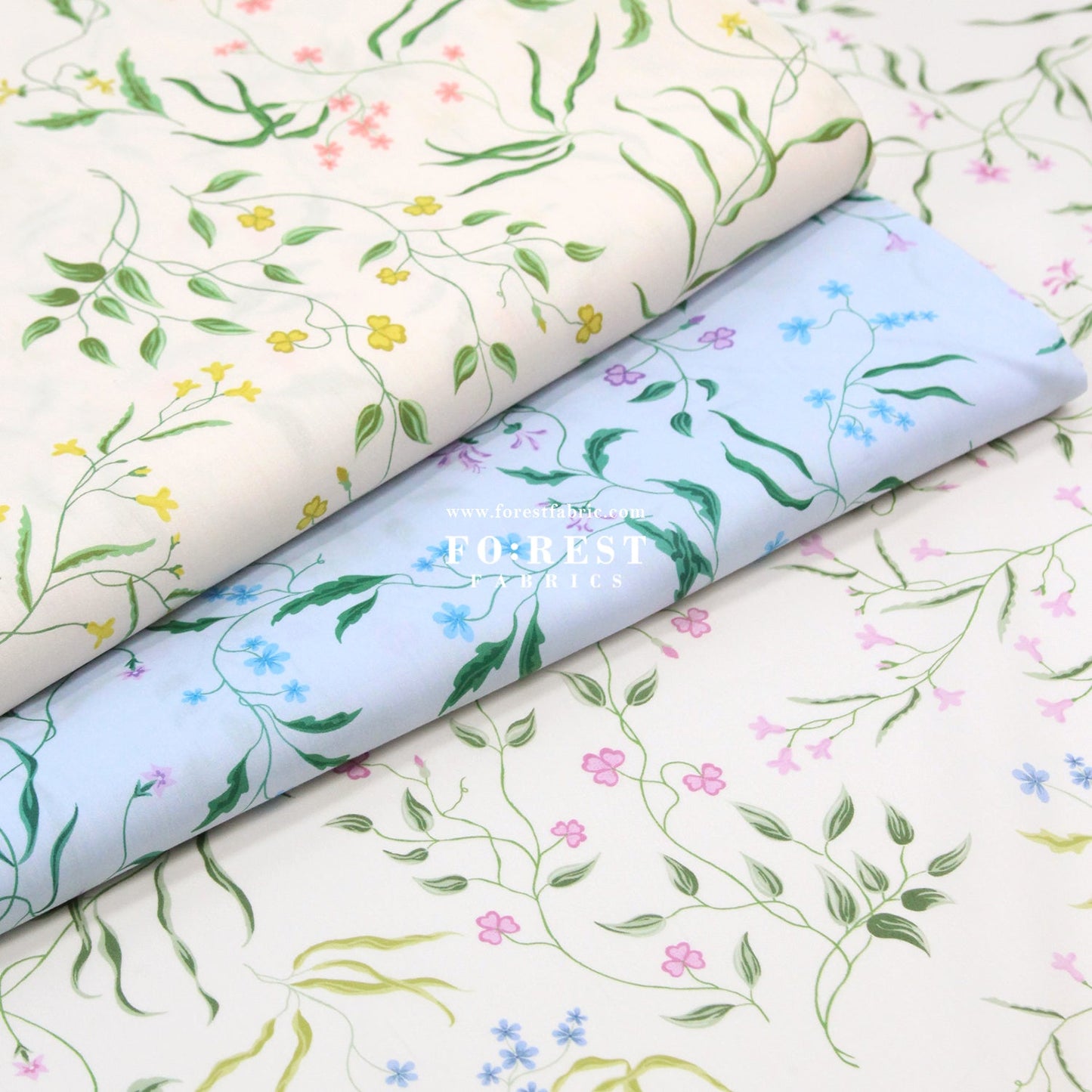 Liberty of London (Cotton Tana Lawn Fabric) - Regal Blossom A - FO:REST Fabric 布恩堂Liberty fabrictana lawnjapanese fabricykk zipper