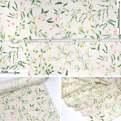 Liberty of London (Cotton Tana Lawn Fabric) - Regal Blossom A - FO:REST Fabric 布恩堂Liberty fabrictana lawnjapanese fabricykk zipper