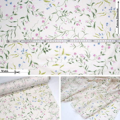 Liberty of London (Cotton Tana Lawn Fabric) - Regal Blossom B - FO:REST Fabric 布恩堂Liberty fabrictana lawnjapanese fabricykk zipper