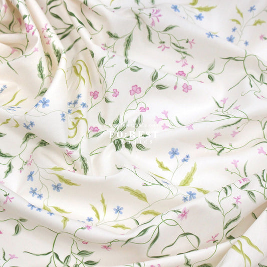 Liberty of London (Cotton Tana Lawn Fabric) - Regal Blossom B - FO:REST Fabric 布恩堂Liberty fabrictana lawnjapanese fabricykk zipper