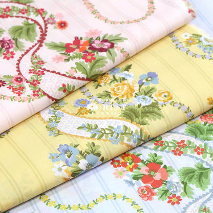 Liberty of London (Cotton Tana Lawn Fabric) - Ribbon Cascade B - FO:REST Fabric 布恩堂Liberty fabrictana lawnjapanese fabricykk zipper