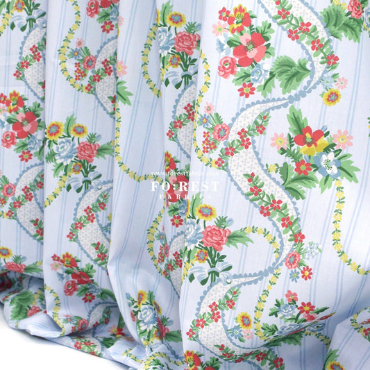Liberty of London (Cotton Tana Lawn Fabric) - Ribbon Cascade B - FO:REST Fabric 布恩堂Liberty fabrictana lawnjapanese fabricykk zipper