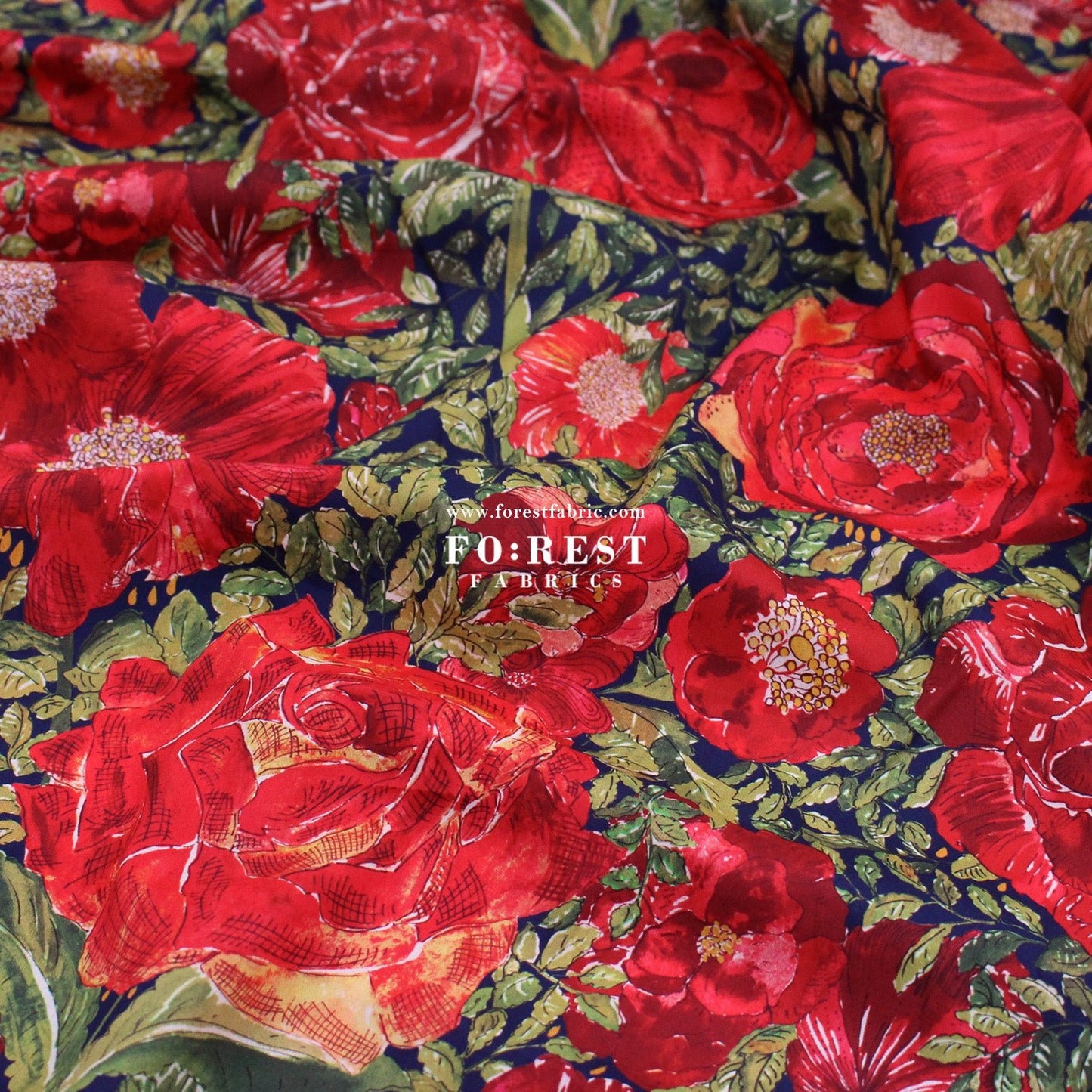 Liberty of London (Cotton Tana Lawn Fabric) - Rose Xanthe - FO:REST Fabric 布恩堂Liberty fabrictana lawnjapanese fabricykk zipper