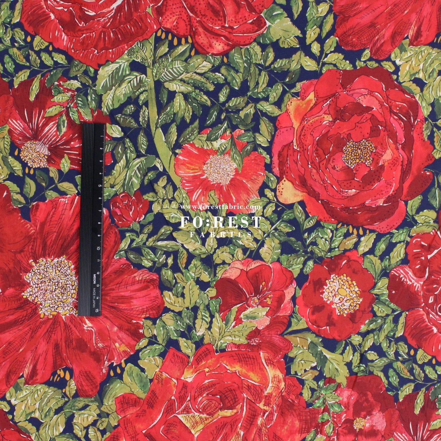 Liberty of London (Cotton Tana Lawn Fabric) - Rose Xanthe - FO:REST Fabric 布恩堂Liberty fabrictana lawnjapanese fabricykk zipper