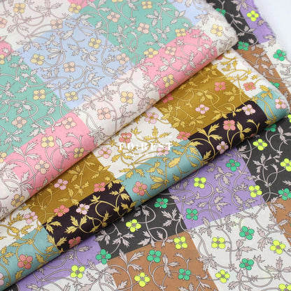 Liberty of London (Cotton Tana Lawn Fabric) - Rosita Check - FO:REST Fabric 布恩堂Liberty fabrictana lawnjapanese fabricykk zipper