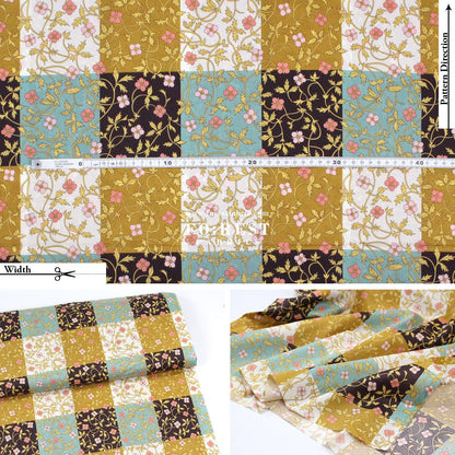 Liberty of London (Cotton Tana Lawn Fabric) - Rosita Check - FO:REST Fabric 布恩堂Liberty fabrictana lawnjapanese fabricykk zipper