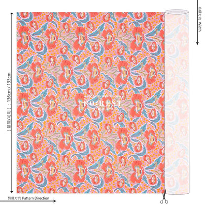 Liberty of London (Cotton Tana Lawn Fabric) - Rossetti's Garden - FO:REST Fabric 布恩堂Liberty fabrictana lawnjapanese fabricykk zipper
