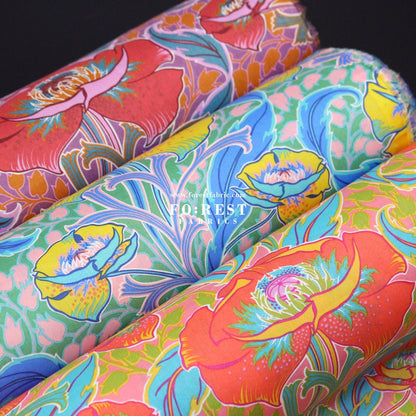 Liberty of London (Cotton Tana Lawn Fabric) - Rossetti's Garden - FO:REST Fabric 布恩堂Liberty fabrictana lawnjapanese fabricykk zipper