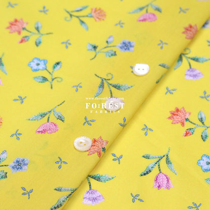 Liberty of London (Cotton Tana Lawn Fabric) - Royal Threads C - FO:REST Fabric 布恩堂Liberty fabrictana lawnjapanese fabricykk zipper