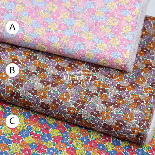 Liberty of London (Cotton Tana Lawn Fabric) - Sadie Rose - FO:REST Fabric 布恩堂Liberty fabrictana lawnjapanese fabricykk zipper