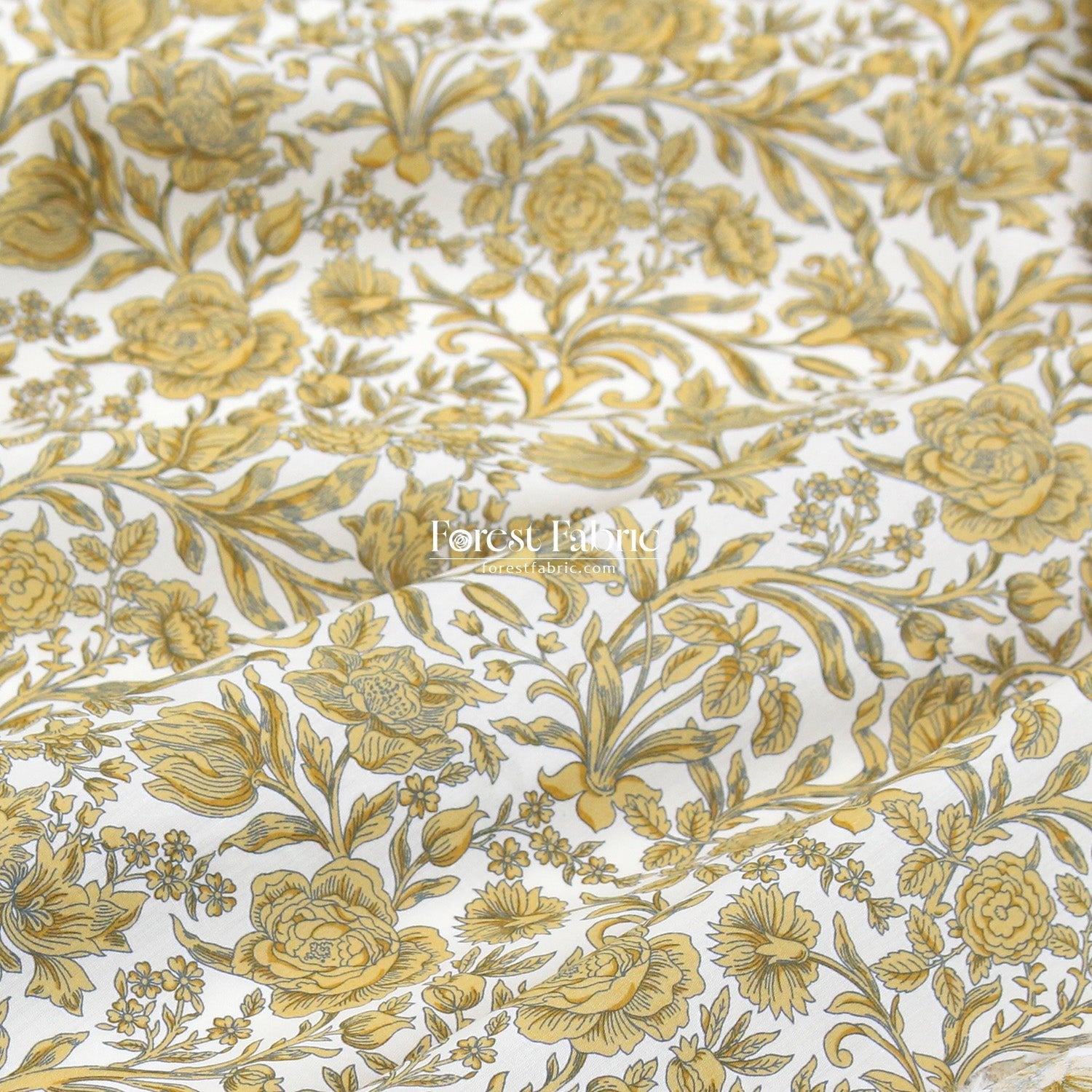 Liberty of London (Cotton Tana Lawn Fabric) - Sambourne - FO:REST Fabric 布恩堂Liberty fabrictana lawnjapanese fabricykk zipper