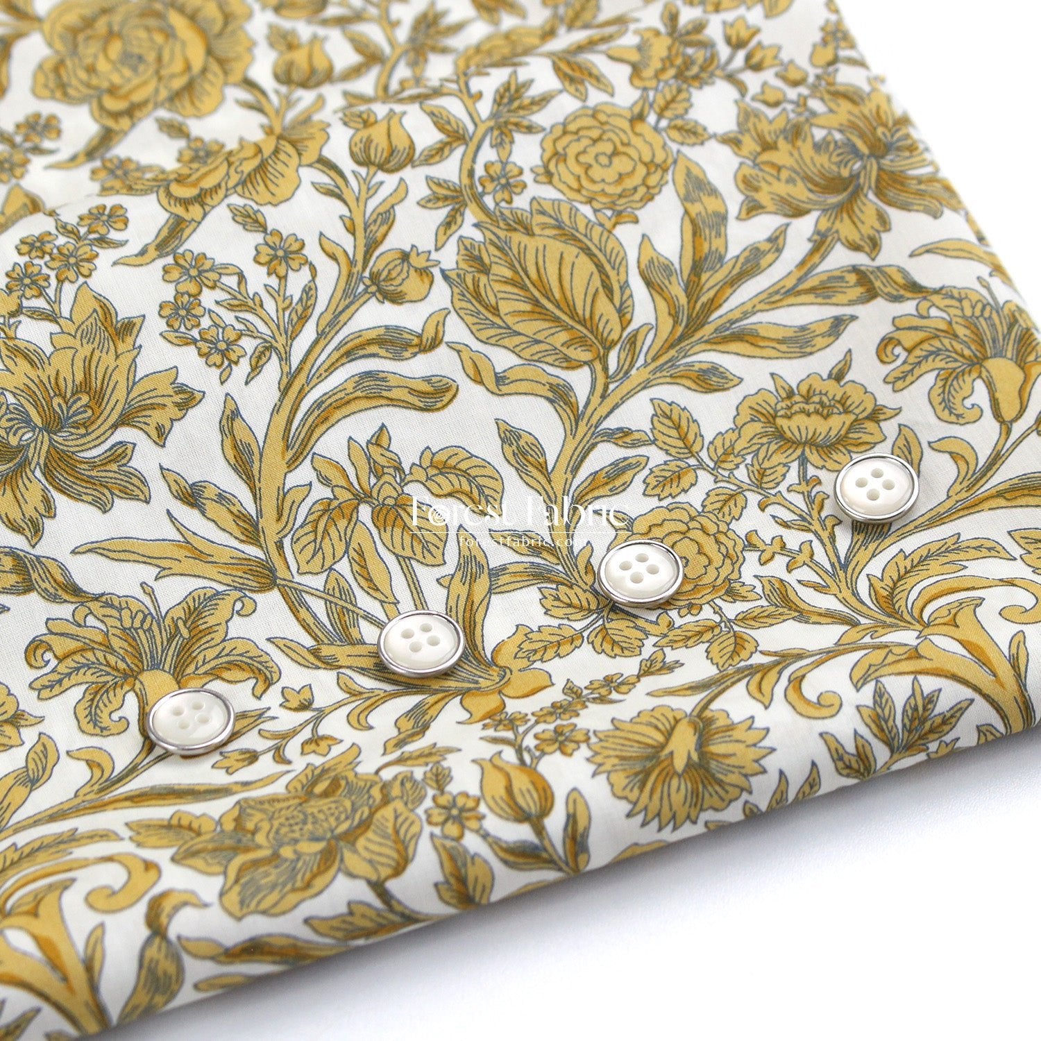 Liberty of London (Cotton Tana Lawn Fabric) - Sambourne - FO:REST Fabric 布恩堂Liberty fabrictana lawnjapanese fabricykk zipper