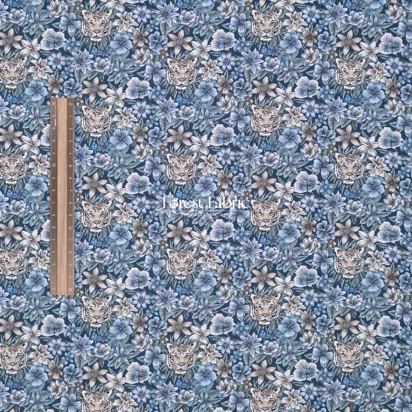 Liberty of London (Cotton Tana Lawn Fabric) - Scotty's tiger - FO:REST Fabric 布恩堂Liberty fabrictana lawnjapanese fabricykk zipper