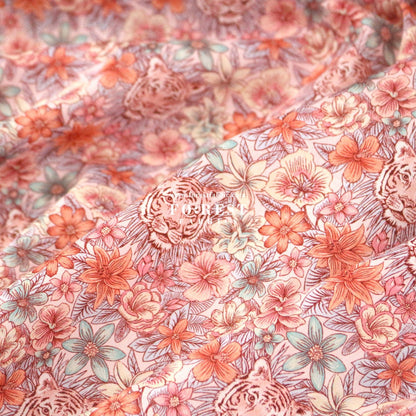 Liberty of London (Cotton Tana Lawn Fabric) - Scottys Tiger - FO:REST Fabric 布恩堂Liberty fabrictana lawnjapanese fabricykk zipper